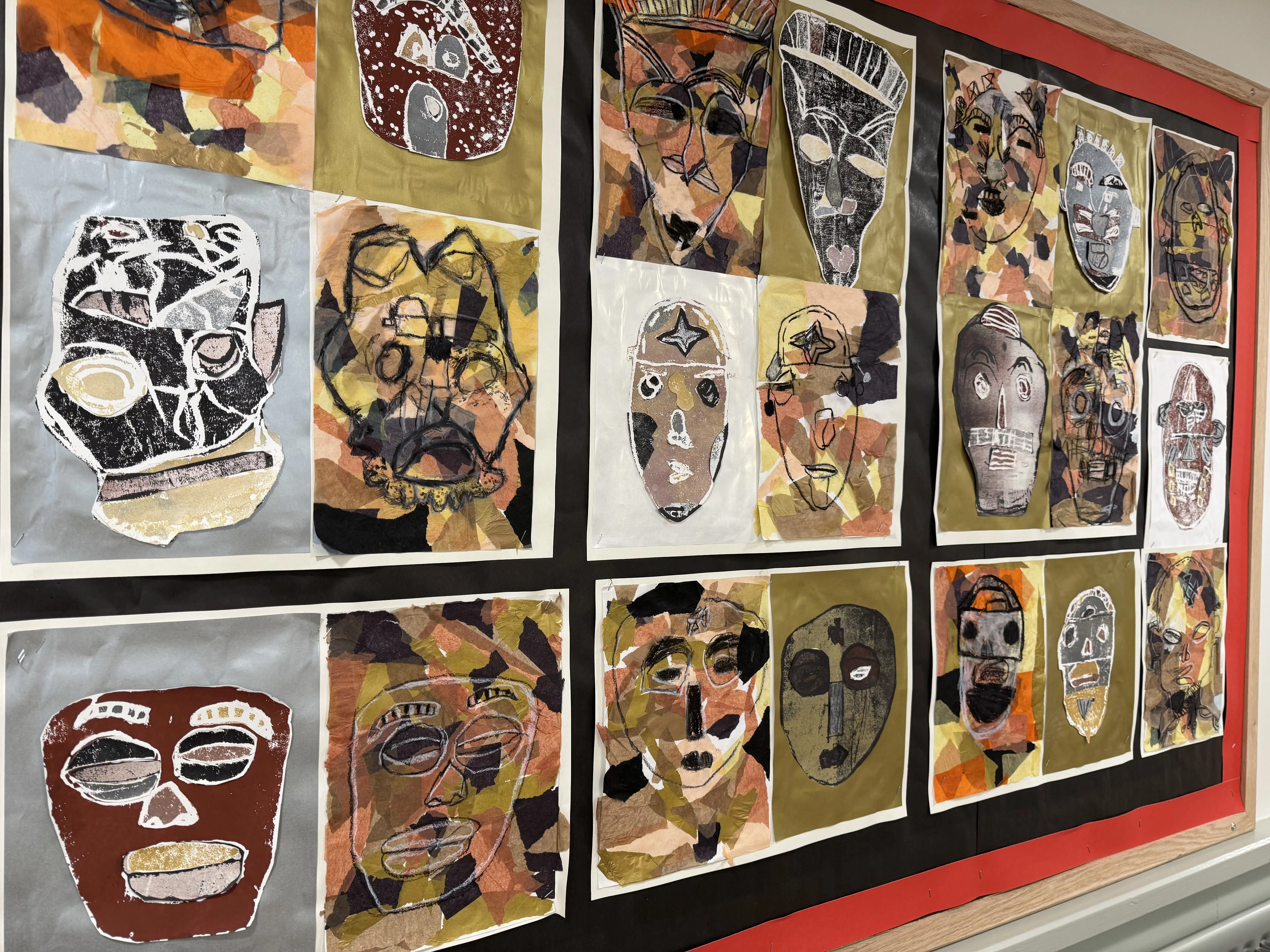 Cheshire's The Grange private school artwork
