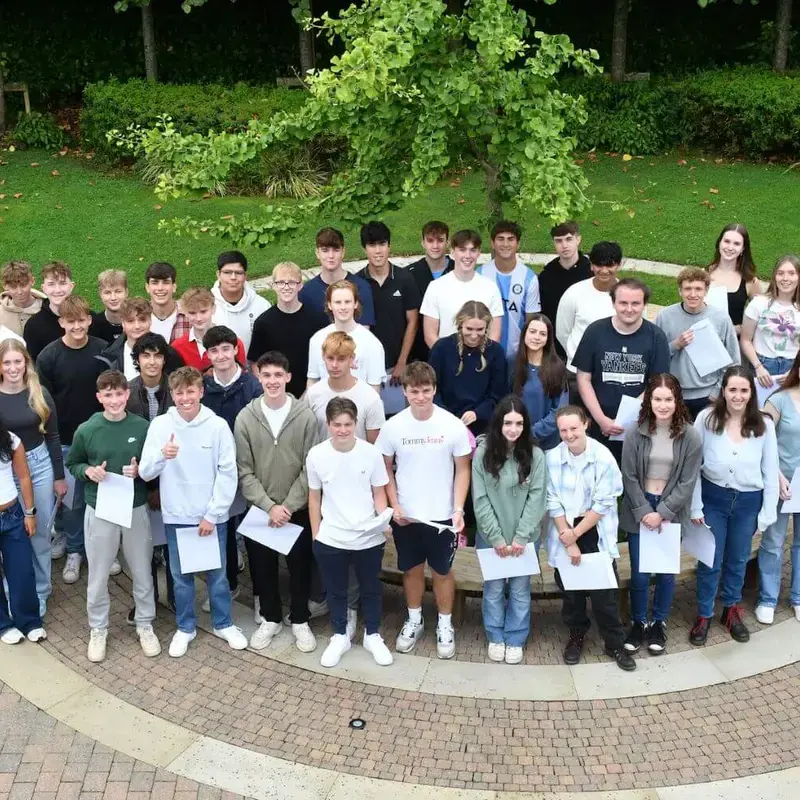 Students Celebrate Stellar A Level Results
